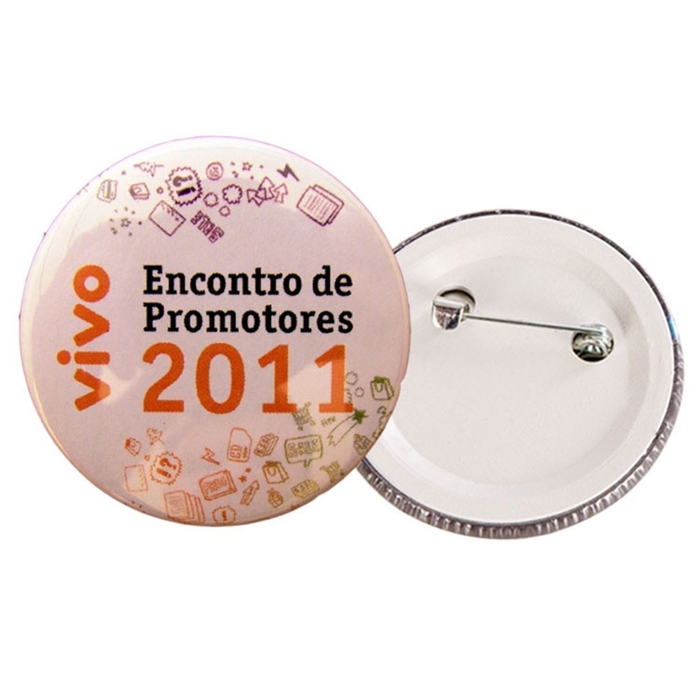 Botton Americano 2,5 cm Personalizado