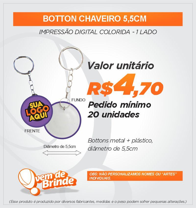 Botton C/ Chaveiro 5,5CM