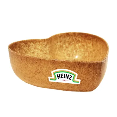 Bowl Coracao Fibra Madeira Green