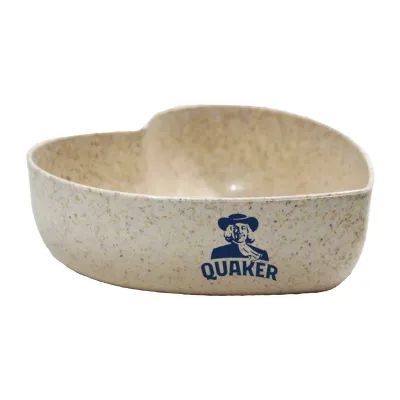 Bowl Coracao Fibra Madeira Palha 500ml Green Colors