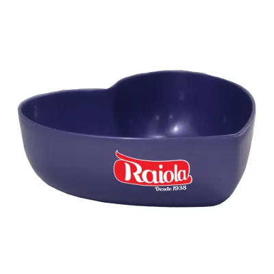 Bowl Coracao Lilas 500ml Plastico Premium