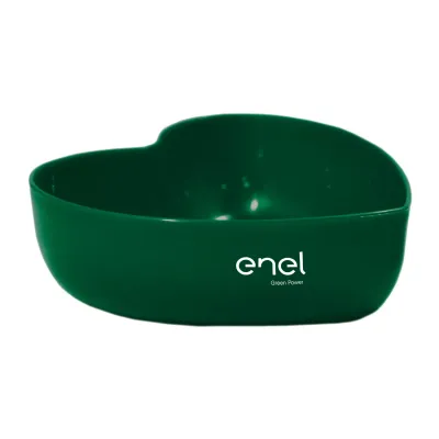 Bowl Coracao Verde 500ml Plastico Premium