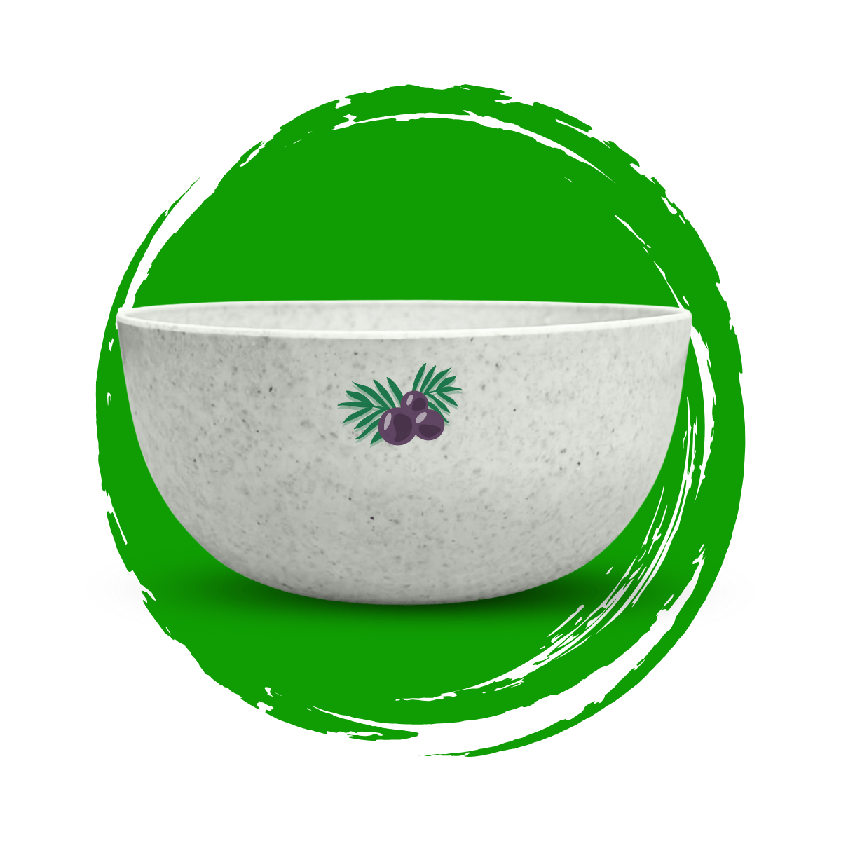 Bowl Ecológico de Fibras Naturais Arroz 400 ml