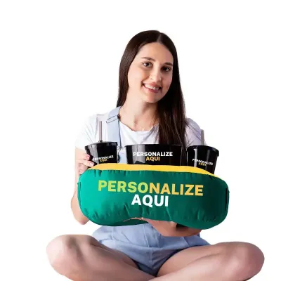 Brinde Para Copa Almofada de Pipoca 3 Cores