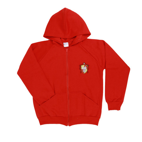 British School Casaco House Moletom Vermelho