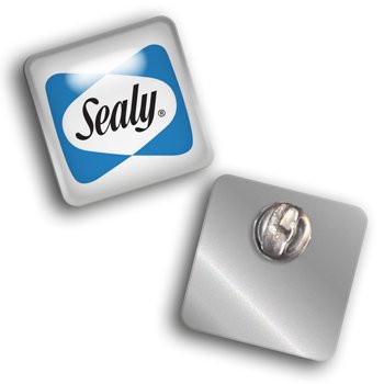 Broche Resinado em Metal