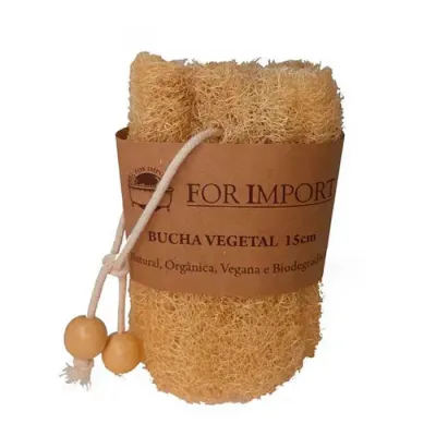 Bucha Vegetal 15cm Com Alca