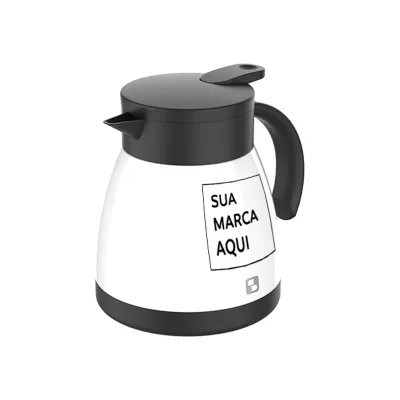 Bule Termico Elegance 500ml Branco