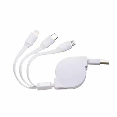 Cabo de Dados Retratil 3 em
