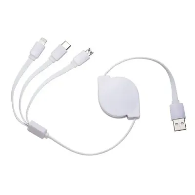 Cabo Usb Retratil 3 em