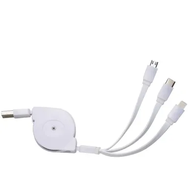 Cabo Usb Retratil 3 em