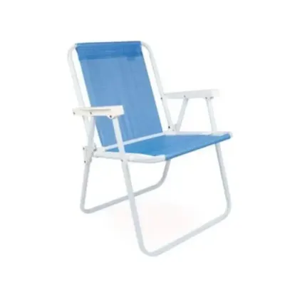 Cadeira de praia azul