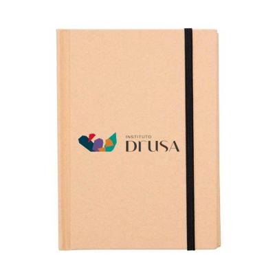 Caderneta de Anotacoes em Papel Kraft Com Impressao Digital
