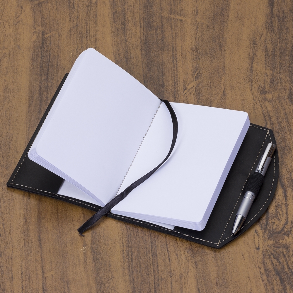 Caderneta tipo Moleskine Personalizada — foto 6