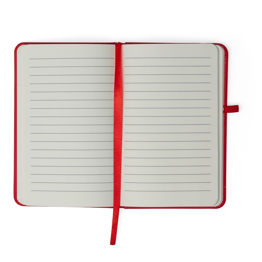 Caderneta tipo Moleskine com Porta Caneta Personalizada — foto 4