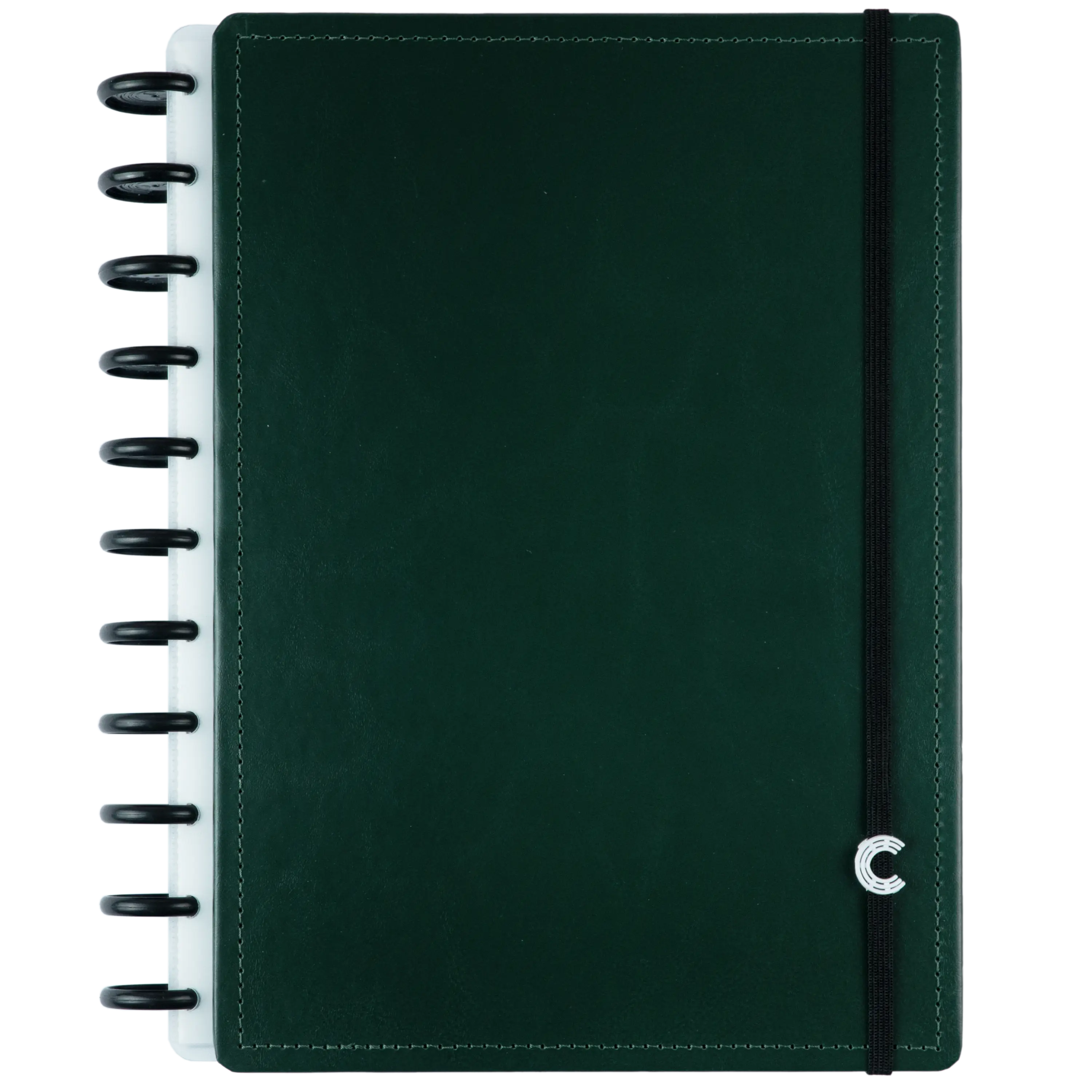 CADERNO 10 MATÉRIAS DARK GREEN
