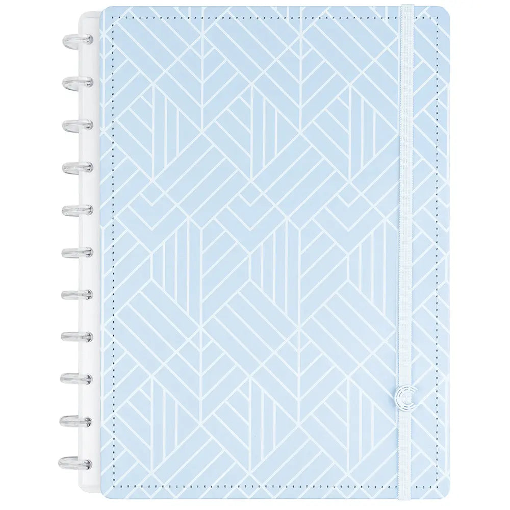 CADERNO 10 MATÉRIAS ICE BLUE
