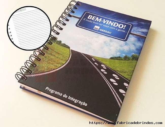 Caderno A-5 Personalizado