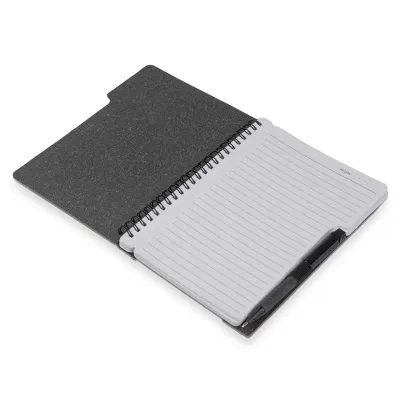 Caderno a5 Capa em Papelao Reciclado Com Caneta