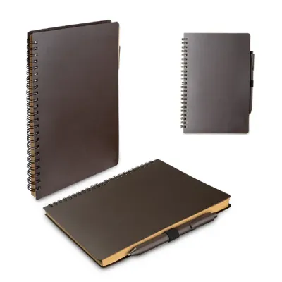 Caderno a5 Capa pp Com Caneta