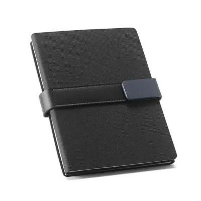 Caderno A5 - capa preta