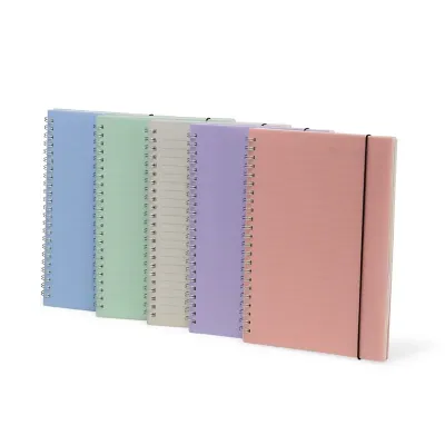 Caderno a5 Com Capa Plastica