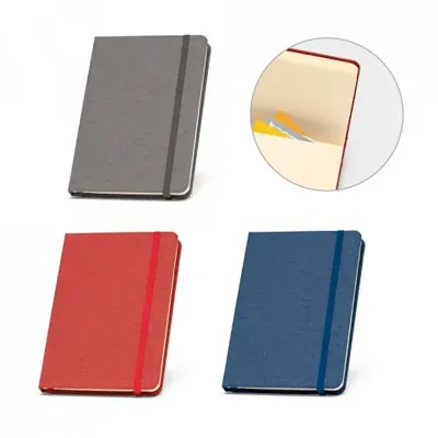 Caderno a5 de Capa Dura em Poliester Lnr53630