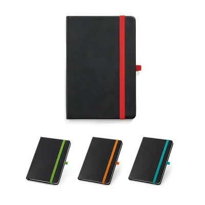 Caderno a5 de Capa Dura em pu Lnr93592