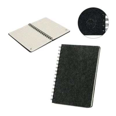 Caderno a5 de Capa em Feltro Lnr93635
