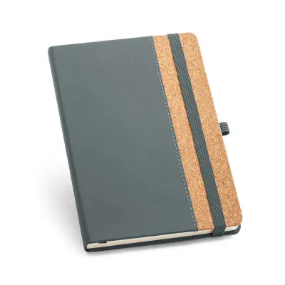 Caderno a5 em Cortica Com Paginas Pautadas
