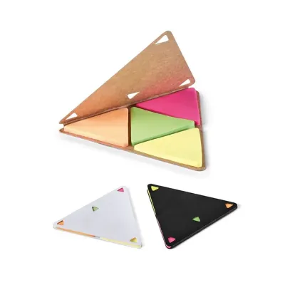 Caderno Adesivos Triangulares Personalizado