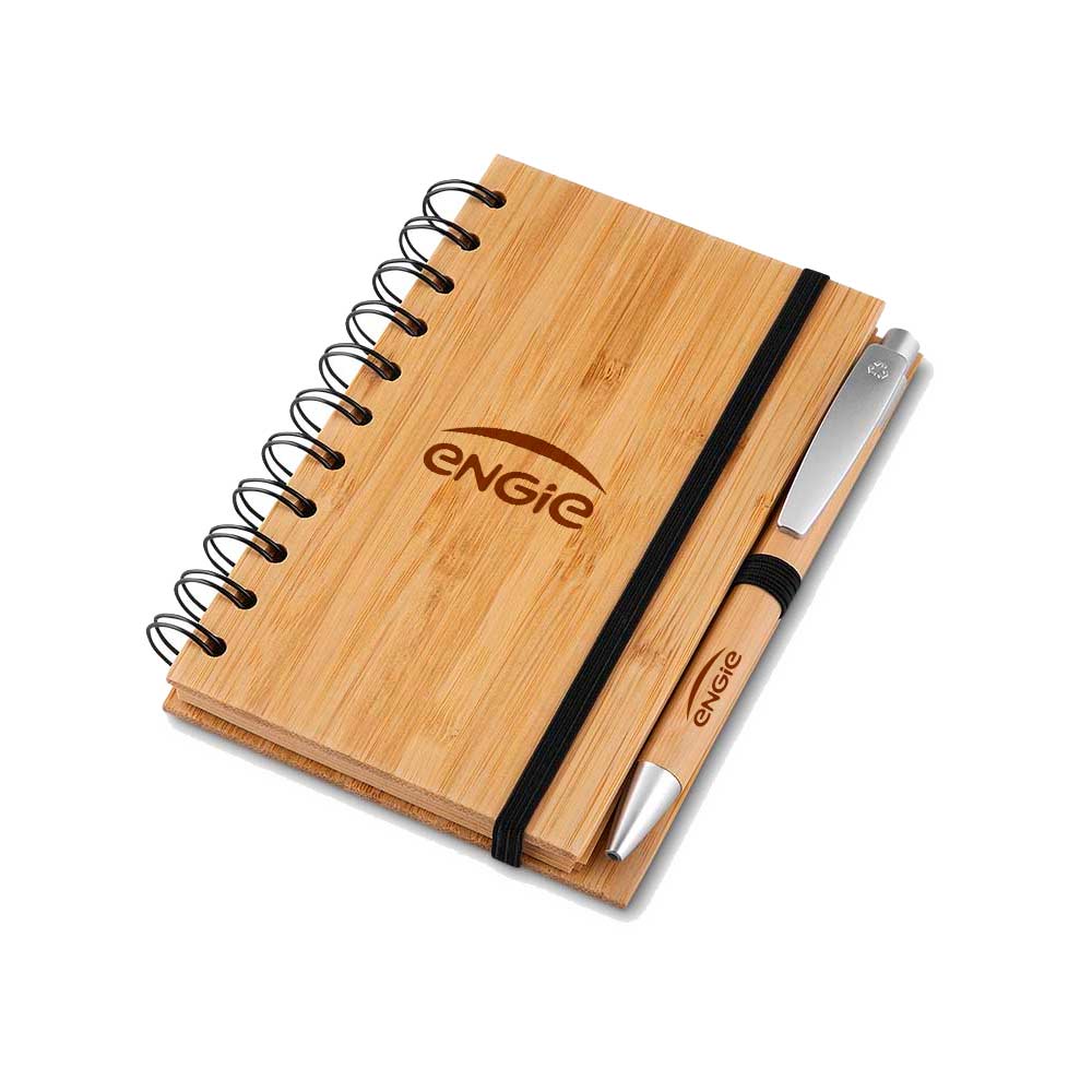 Caderno Argolado Personalizado - Bambu