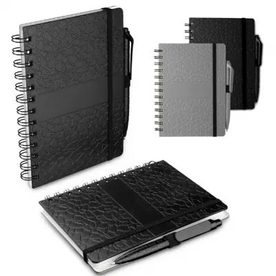 Caderno b6 Capa em Abs Com Caneta