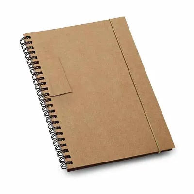 Caderno b6 Com Folhas Pautadas Reciclado