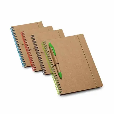 Caderno b6 Espiral Com 60 Folhas Pautadas
