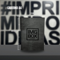 Caderno Capa Dura A4