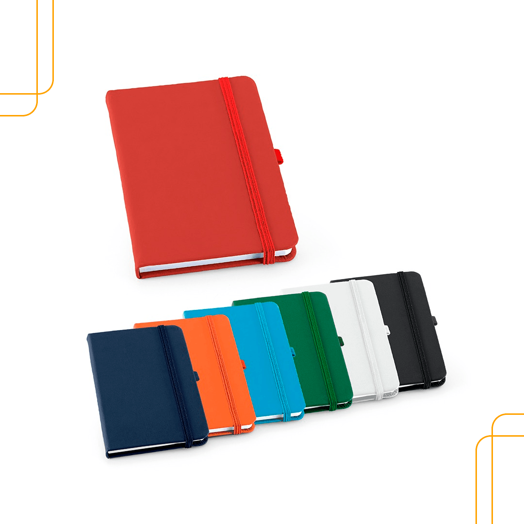 Caderno capa dura A6