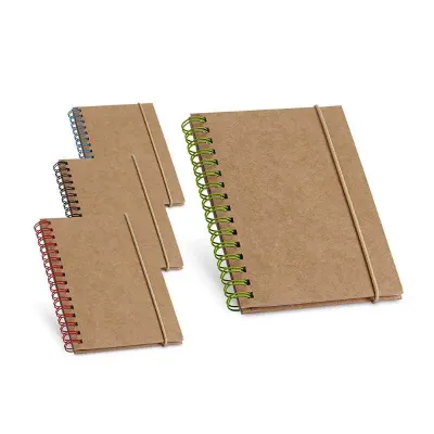 Caderno Capa Dura Com 60 Folhas Pautadas