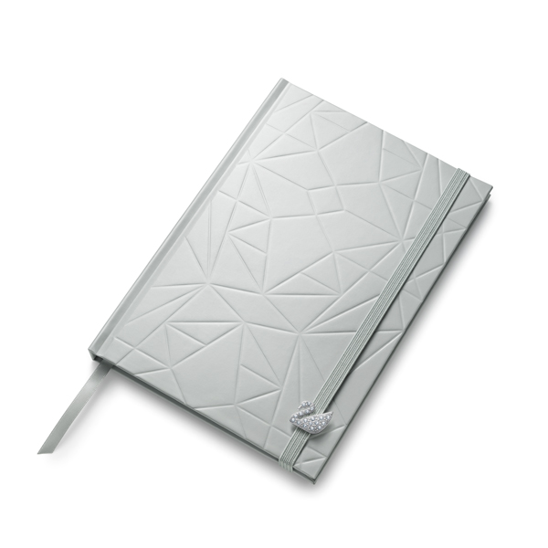 Caderno Capa Dura com Cisne Swarovski