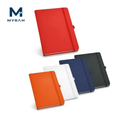Caderno Capa Dura Couro Sintetico b6