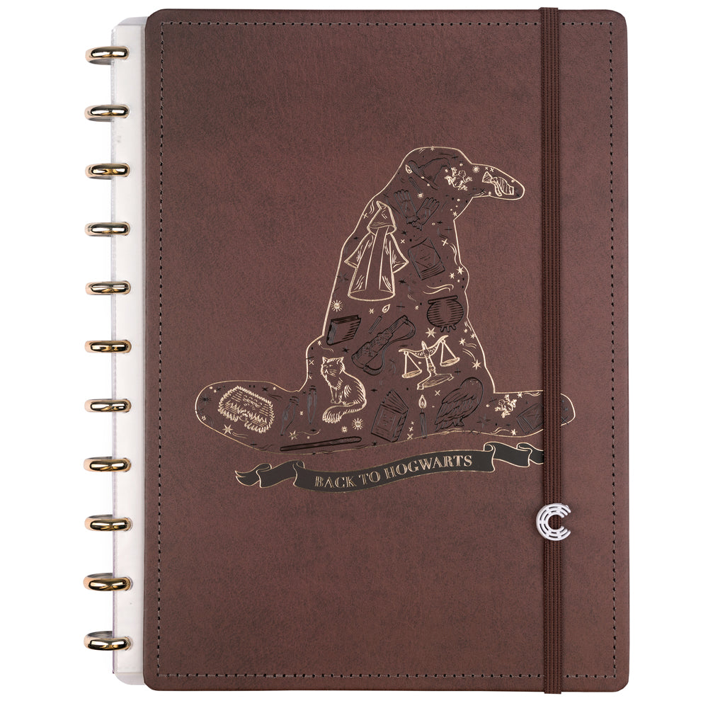 CADERNO CI BY HARRY POTTER CHAPÉU SELETOR