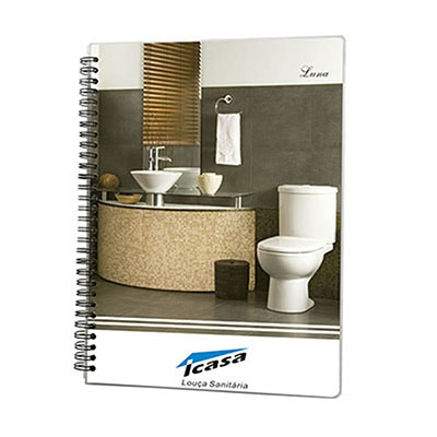Caderno Com 98 Folhas Pautadas em Papel Offset 63g Mais Uma Folha Com Dados Pessoaiscapa Impressa n