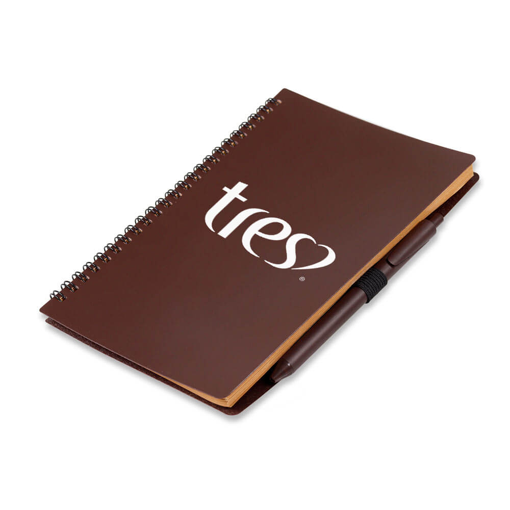 Caderno com Folha Reciclada