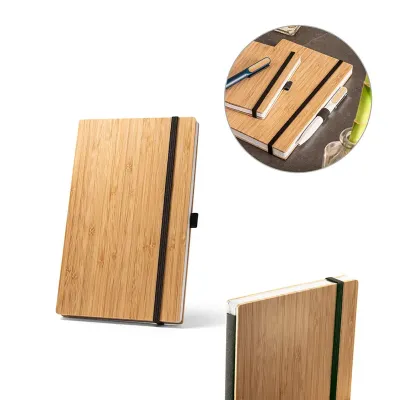 Caderno de Bolso em Placa de Bambu Lnr93583