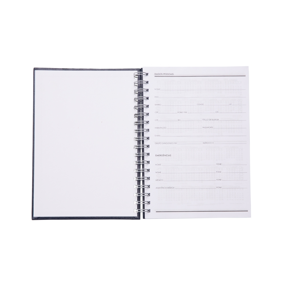 Caderno de Couro Sintético Personalizado — foto 2