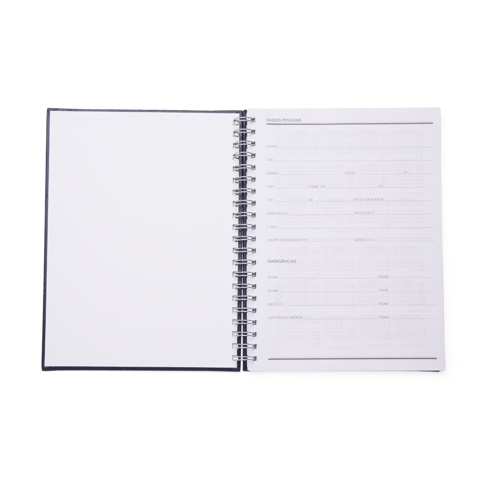 Caderno de Couro Sintético Personalizado — foto 3