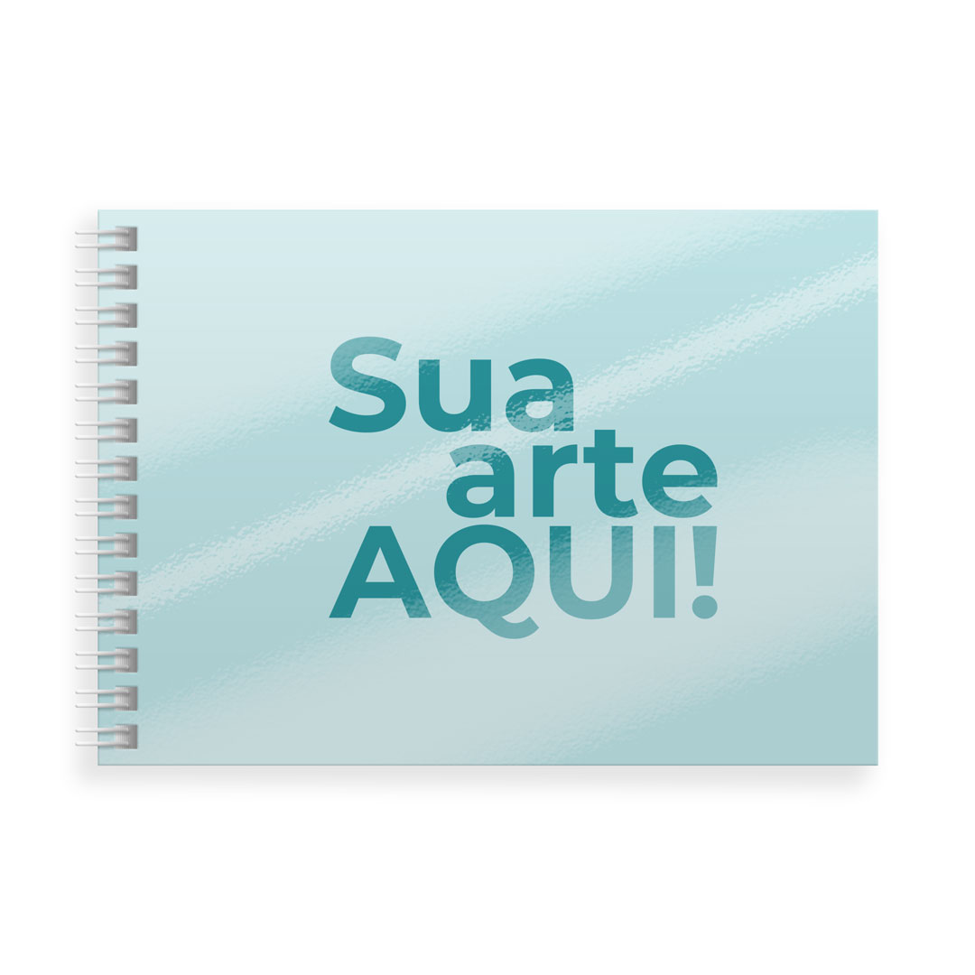 Caderno de Desenhos Personalizado - A4