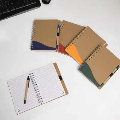 Caderno Ecologico Com Caneta