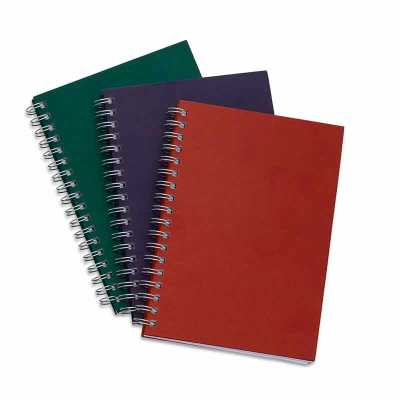 Caderno em Espiral Capa Kraft