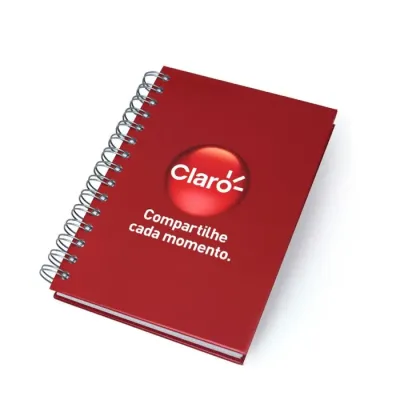 Caderno Espiral Vermelho
